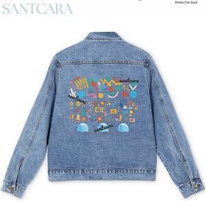 Jentzi Unisex Denim Jacket